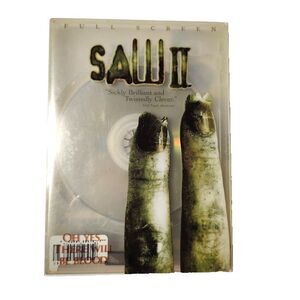 Saw II DVD Movie 2006 R Horror Thriller Gore Terror